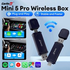 2air Mini 5 Pro 5.0 Wireless CarPlay Android Auto Box 5Ghz WiFi BT Connect picture