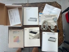 Apple ImageWriter II Accessory Kit w/ Manuals, Cables & Diskware Vintage picture