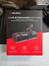 AVerMedia AM330 Live Streamer MIC 330 - Cardioid Dynamic XLR Microphone picture