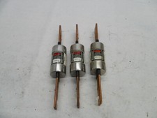 LOT OF 3 FUSETRON FRS-R-125 TIME DELAY FUSE 125A 600VAC picture