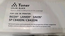 RICOH,LANIER,SAVIN Compatible SP C840DN/SP C842DN, Toner BLACK picture