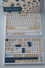 GMK Birch keycap set, Basekit + Spacebar kit Cherry MX picture