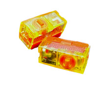 TTC 4pcs Gold Transparent Orange Dot Mouse Micro Switch  60 Million Clicks picture
