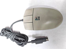 Vintage Logitech Mechanical 3-button Ball Mouse M-S35 P/N:850415-00 for CAD picture