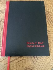 Logitech Digital Notebook A66656_96 Pages - Black-N-Red (Never Used) picture