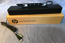 HP S101 SPEAKER BAR FOR DESKTOP COMPUTER MONITOR LCD LAPTOPS L50281-001 picture