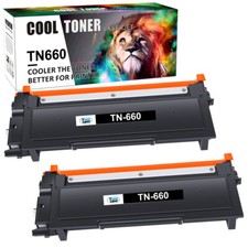 TN660 TN-660 Toner Cartridge Compatible With Brother HL-L2300D Printer - 2 Pack picture