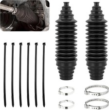 2PCS Universal Multi-Size Adjustable Inner Tie Rod Rack and Pinion Boot Kit picture