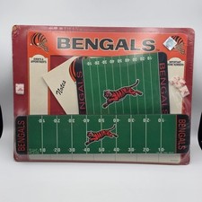 1997 Cincinnati Bengals Desk Organizer Memo Board Mouse Pad Sealed NFL Teamouse picture