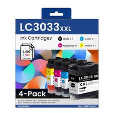 LC3033 BK/C/M/Y Ink Cartridges LC3033BK LC3033C LC3033M LC3033Y LC30334PKS picture