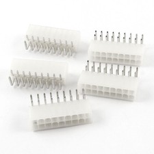 5 Pcs Beige 18 Pin Terminal Power Supply PCB ATX Connector picture