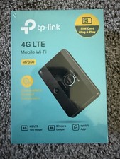 TP-LINK M7350 4g LTE Mobile Wi-Fi Router WLAN 0,15 Gbps HTTPS WLAN GPRS GSM UMTS picture