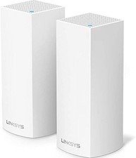 LINKSYS VELOP MESH HOME WIFI SYSTEM 4,000 SQ FT COVERAGE WHW0302 - WHITE picture
