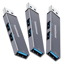 3-Port USB Hub, Small USB Hub, Mini USB Hub, 2 Port USB Splitter picture