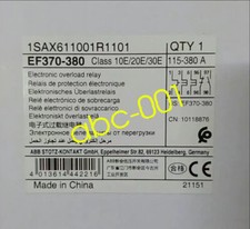 1pc ABB EF370-380 Electronic Overload Relay 115-380A 1SAX611001R1101 DHL FEDEX picture