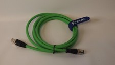 Eonvic Green High Flexible Shielded X-Coded 8-Pole to RJ45 Ethernet Cable picture