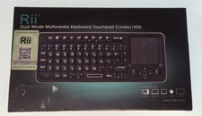 Rii Dual Mode Wireless Mini Keyboard Touchpad for PC Android TV Box Smart TV K06 picture