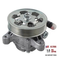 New Power Steering Pump w/Pulley (For 2.4L) Compatible With 2003-2005 21-5341 picture