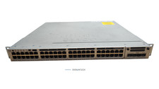 Cisco Network Switch WS-C3850-48F-S V04 with PSU and C3850-NM-2-10G V01 picture