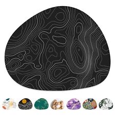 Mouse Pad Premium-Textured Oval Computer Mousepad 8.7