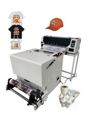 24inch DTF Printer With Shaker Dryer Dual XP600 Heads for T-Shirt Heat Transfer picture