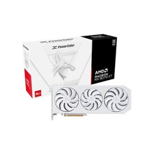 PowerColor AMD Hellhound Radeon RX 9070 XT Spectral White 16 GB GDDR6 PCIe 5.0 picture