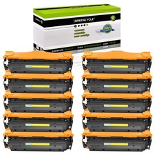 10PK CC532A 304A Yellow Toner Fit for HP LaserJet CP2020 CM2320 CM2320N CM2320NF picture