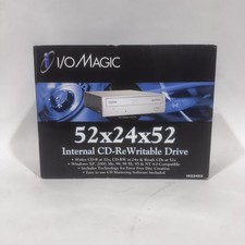 I/O Magic 52x24x52 Internal IDE CD-RW Drive NEW SEALED NOS Retro PC Win98 XP picture