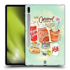 HEAD CASE DESIGNS ILLUSTRATED RECIPES SOFT GEL CASE FOR SAMSUNG TABLETS 1 picture