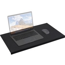 AKOZLIN Deskmat-6035-BK Desk Mat with Edge Protector for Keyboard Mouse Black picture
