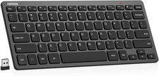 Arteck 2.4G Wireless Keyboard Ultra Slim and Compact Keyboard with Media Hotkeys picture
