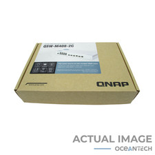 New Open Box Qnap QSW-M408-2C-US Web Managed Entry-level 10GbE Managed Switch picture