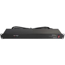 Startech Startech 8 Outlet Horizontal 1U Rack Mount Pdu Power Strip For picture