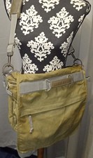 Eddie Bauer Tan Satchel Computer Over The Shoulder Book Bag (A4) picture