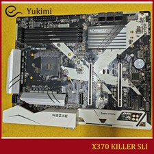 FOR ASROCK X370 KILLER SLI DDR4 *4 AMD AM4 HDMI 64GB ATX Motherboard Test OK picture
