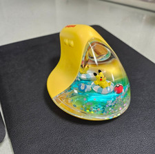 Pokemon Pikachu Vertical Mouse Wireless Bluetooth 2.4GHz Optical 1200 DPI Genuin picture