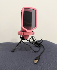 FIFINE AmpliGame Pink USB Desktop Microphone w/ Adjustable Tripod Stand picture