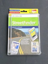 Handmark StreetFinder Rand McNally Palm OS Windows Mobile PDA Software Sealed picture