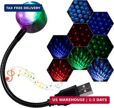 Car Roof Lights, USB Star Projector Night Light, Adjustable Interior Ca picture