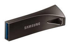 Samsung BAR Plus 256GB USB 3.1 Flash Drive 400MB/s Titan Gray New picture
