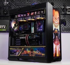 ASUS Rog STRIX Helios Gundam Limited Edition RGB CS GO theme light board No case picture