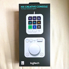Logitech MX Creative Console Wireless Keypad 9 Programmable Buttons White picture