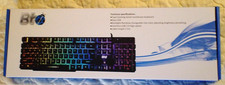 Gaming membrane Keyboard, Black, backlight picture