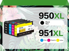 DAM Aila Compatible 950XL 951XL Black Cyan Magenta Yellow picture