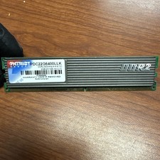 Patriot Memory PC2-6400 2GB DIMM 800 MHz DDR2 SDRAM Memory (PDC24G6400LLK) picture