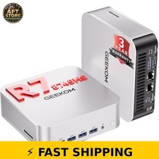 GEEKOM A8 Max Mini PC with AMD Ryzen 7 8745HS - No RAM/SSD/OS picture