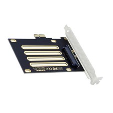 Cablecy  PM1735 PCI-E 4.0 X1 to U.2 U.3 Kit SFF-8639 Host Adapter for NVMe PCI picture