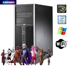 HP Gaming Desktop PC Quad i5 8GB 512GB SSD GeForce 730 Win 10 Pro WIFI DVD-RW picture