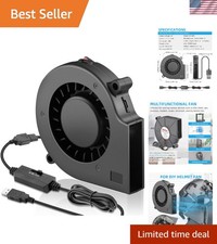 Versatile 75mm USB Fan - Energy Efficient for DIY and Electronics Projects picture