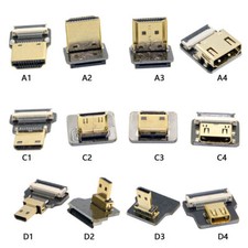 HDTV FPV Micro HDMI Mini HDMI  90 Degree Connector FPC Flexible Ribbon Cable picture